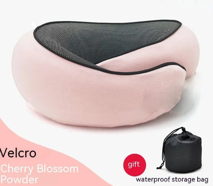Almohada de Viaje Cervical Ergonómica ou Almohada Viscoelástica de Viaje.