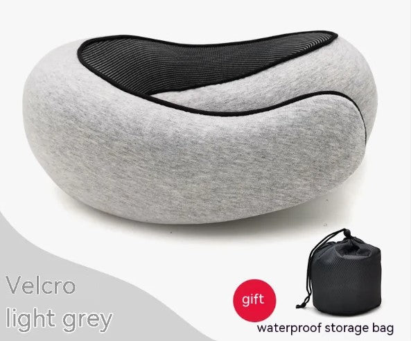 Almohada de Viaje Cervical Ergonómica ou Almohada Viscoelástica de Viaje.