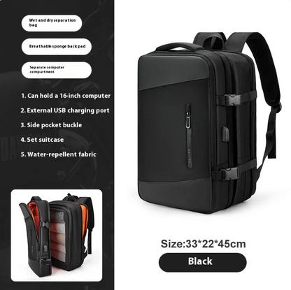 Mochila de Viaje para Mujer FlexiPro
