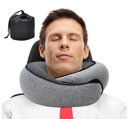 Almohada de Viaje Cervical Ergonómica ou Almohada Viscoelástica de Viaje.