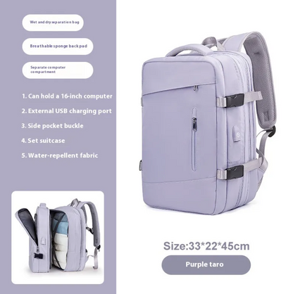 Mochila de Viaje para Mujer FlexiPro