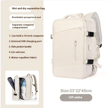Mochila de Viaje para Mujer FlexiPro