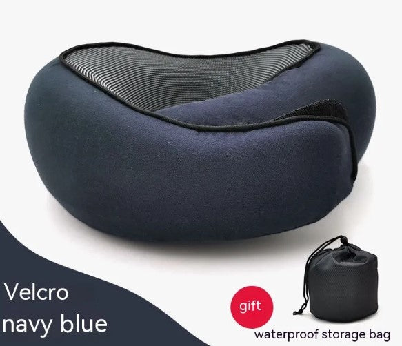 Almohada de Viaje Cervical Ergonómica ou Almohada Viscoelástica de Viaje.