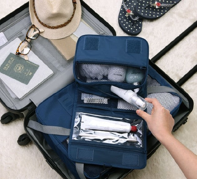 Bolsa de Aseo Colgante, Organizador de Maquillaje, Bolsa de Viaje